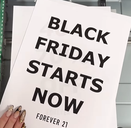 Black Friday NOW at Forever 21 icon