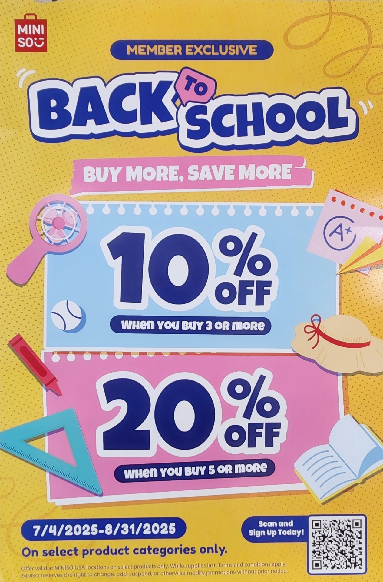 Back-to-School with Miniso icon